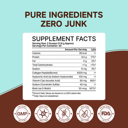 LAIFE Hydrolyzed  Collagen Peptides Powder