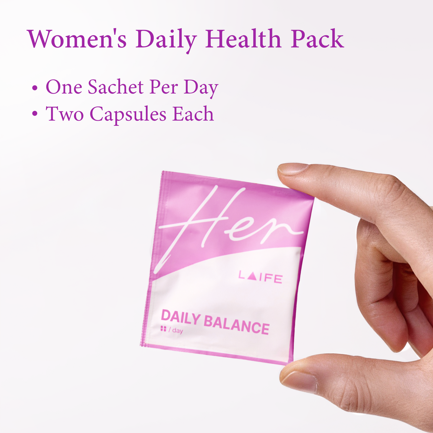 Laife Women’s Daily Balance Capsules – 10 Billion CFU Probiotic– Feminine & Hormonal Balance Support