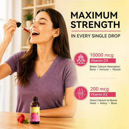 LAIFE Vitamin D3 + K2 (MK-7) Drops