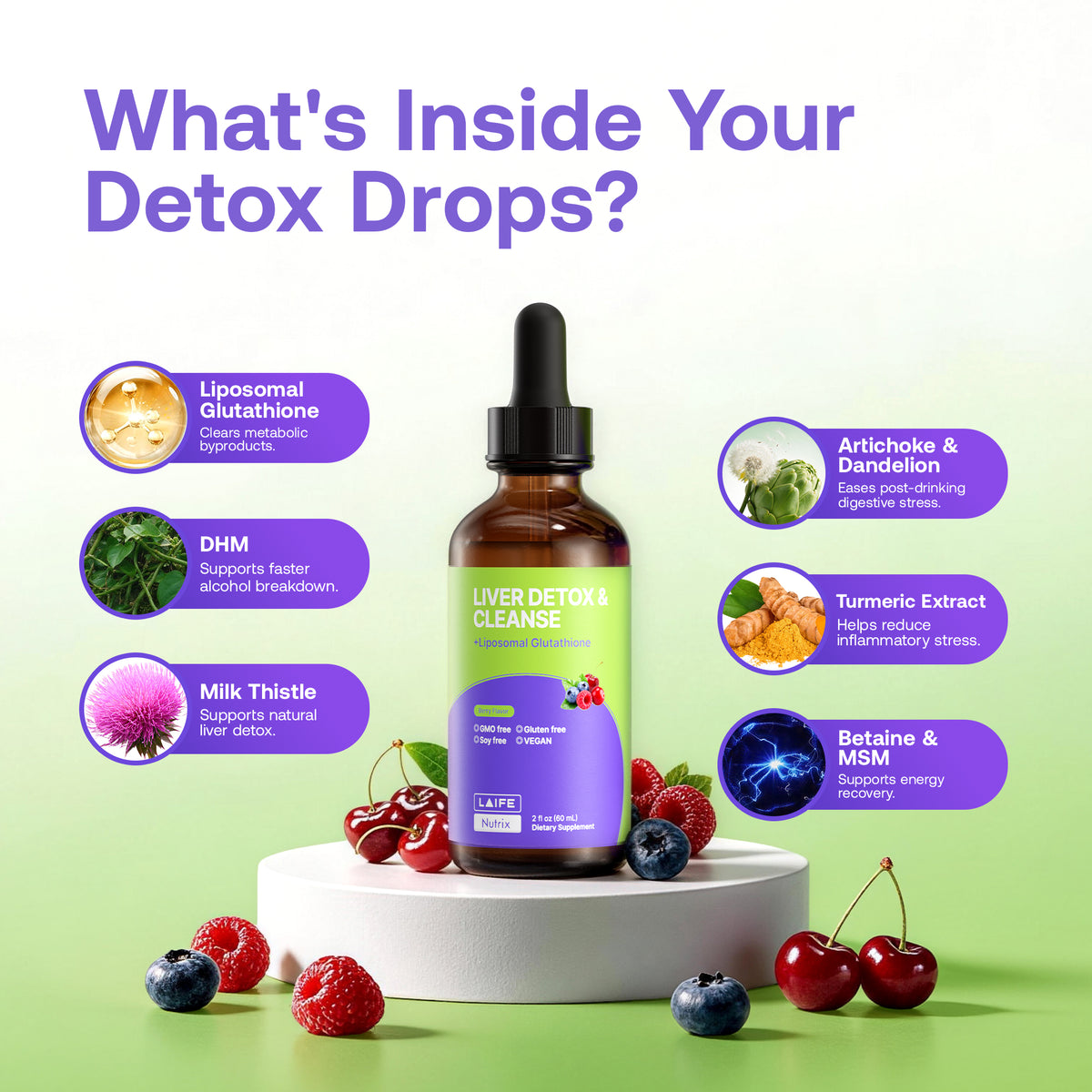 LAIFE Liver Detox & Cleanse Drops