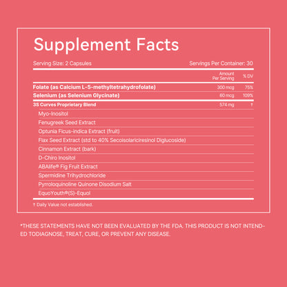 LAIFE 3 CURVES Women’s Balance Capsules